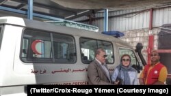 Plus de 50 personnes dont quarante enfants ont péri la semaine dernière au Yémen dans une frappe attribuée à une coalition sous commandement saoudien, selon la Croix-Rouge, 14 août 2018. (Twitter/Croix-Rouge Yémen)