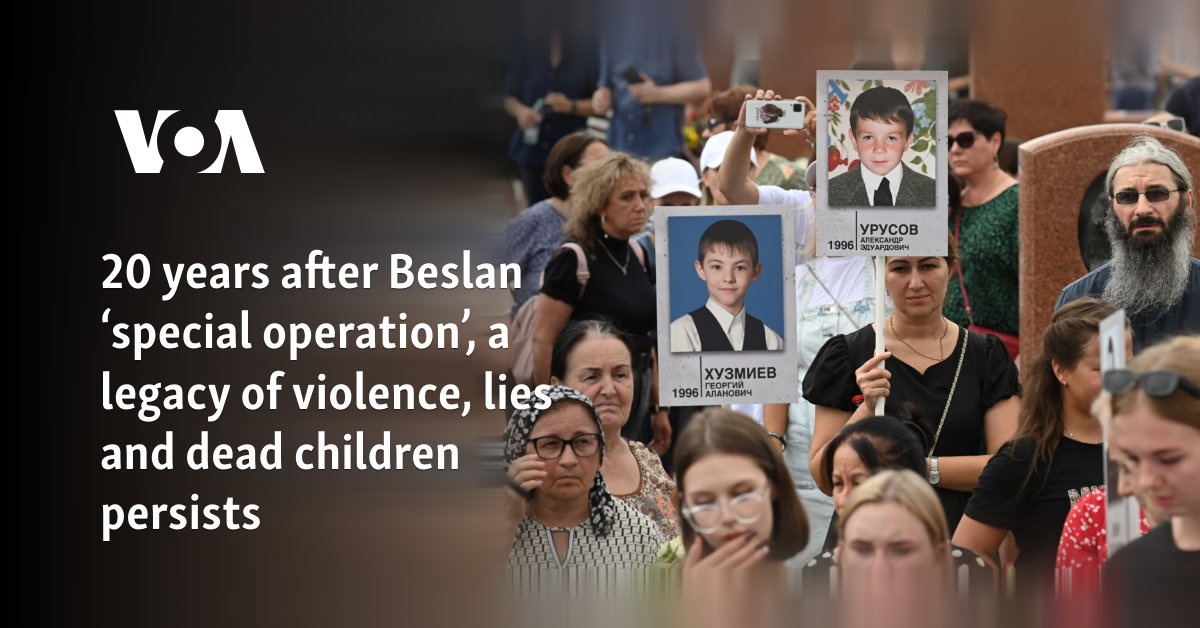 20 years after Beslan ‘special operation’, a legacy of violence, lies and dead children persists