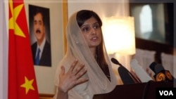 Menlu Hina Rabbani Khar memperingatkan AS soal tuduhan terhadap badan intelijen Pakistan (ISI).