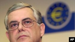 希臘前歐洲中央銀行副行長帕帕季默斯參加了政治領導人的談判