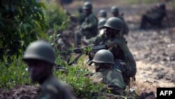 Bamwe mu basirikare ba Kongo bakizura i Goma 