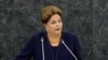 Presidente do Brasil Dilma Rousseff discursa durante o debate geral da 68ª sessão da Assembleia Geral das Nações Unidas.