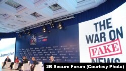 Montenegro -- A session "The war on fake news" at the 2B Secure Forum in Budva, May 23, 2018.