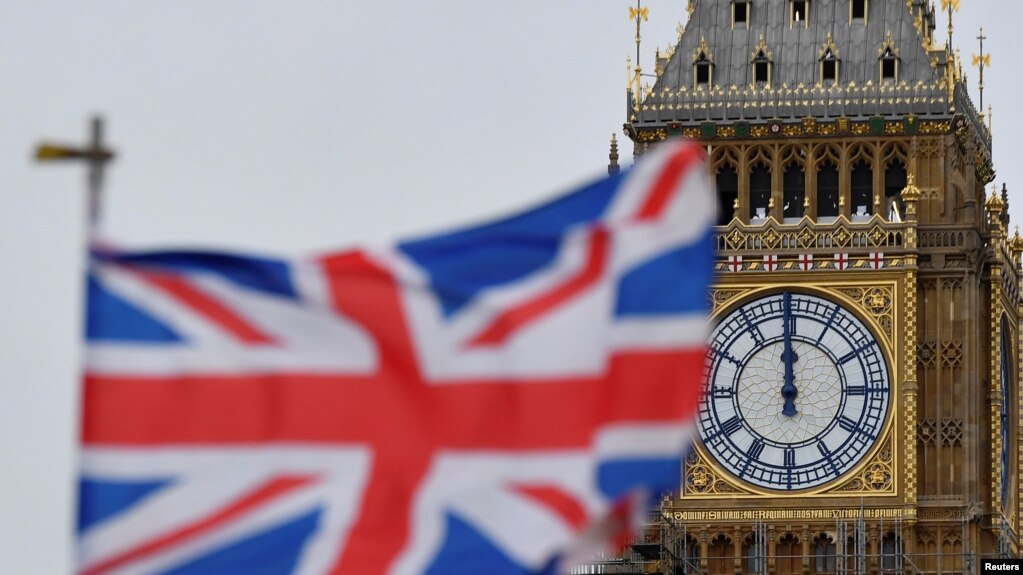 英国国会大厦的大本钟（路透社资料照片）(photo:VOA)