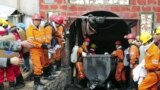 资料照片：中国甘肃省白银市一个煤矿发生矿难，导致20名矿工死亡。(2012年9月25日）