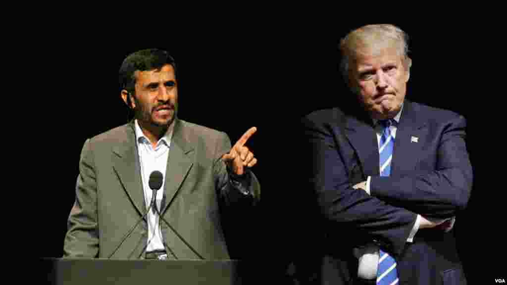 یک تحلیلگر گاردین می گوید دونالد ترامپ، احمدی نژاد آمریکایی است. چه فکر می کنید؟