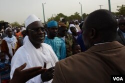 Cherif Ousmane Madani Haidara arrives at the celebration of his 61st birthday in Bamako. Among the guests are Sufi leaders from neighboring countries. Increased fears of radicalization in West Africa have many looking to the GLSM and the work Haidara and the group is doing in Mali.