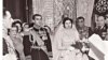 تصویری از مراسم ازدواج محمدرضا پهلوی و ثریا اسفندیاری - دی ۱۳۲۹ 