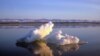 Sea ice floats within Arctic National Wildlife Refuge, Alaska, undated handout photo from U.S. Fish and Wildlife Service.