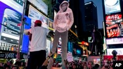 Protesto em Times Square