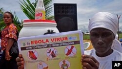 Campaña preventiva en Monrovia, la capital de Liberia.