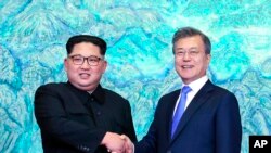 Kim Jong-un e Moon Jae-in