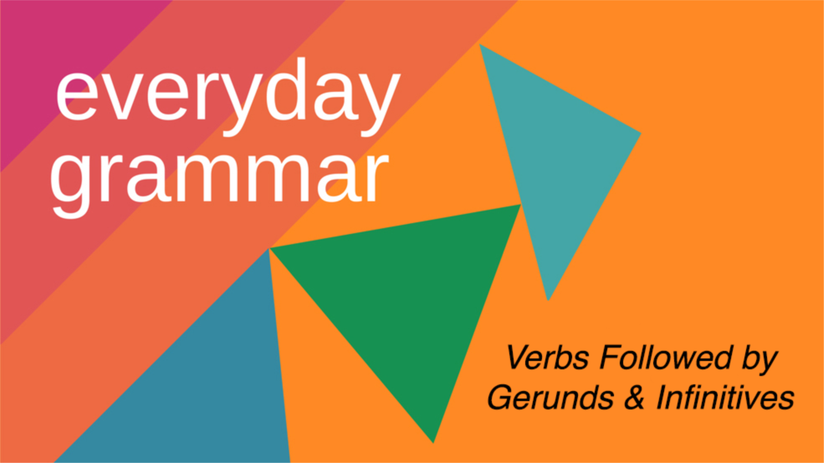 GErunds or infinitives with a change in meaning