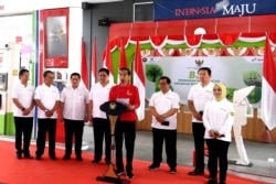 Presiden Joko Widodo resmi memulai penerapan program biodiesel 30 persen atau B30 di Jakarta Senin, 23 Desember 2019. (Foto: Humas Setneg)