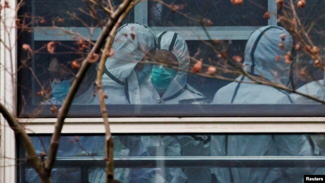 世界卫生组织一个专家小组2021年1月至2月在中国武汉对新冠病毒的来源进行调查。（路透社2021年2月2日）
