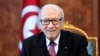 مرگ رییس جمهور تونس و آمادگی برای انتخابات پیش از وقت