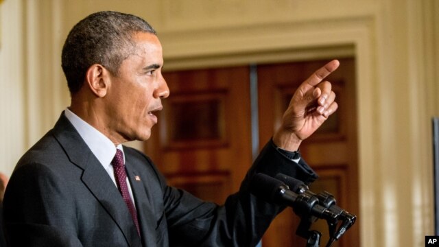 El presidente de EE.UU. Barack Obama dice que el acuerdo con Irán podría llevar a una solución a la guerra civil en Siria.