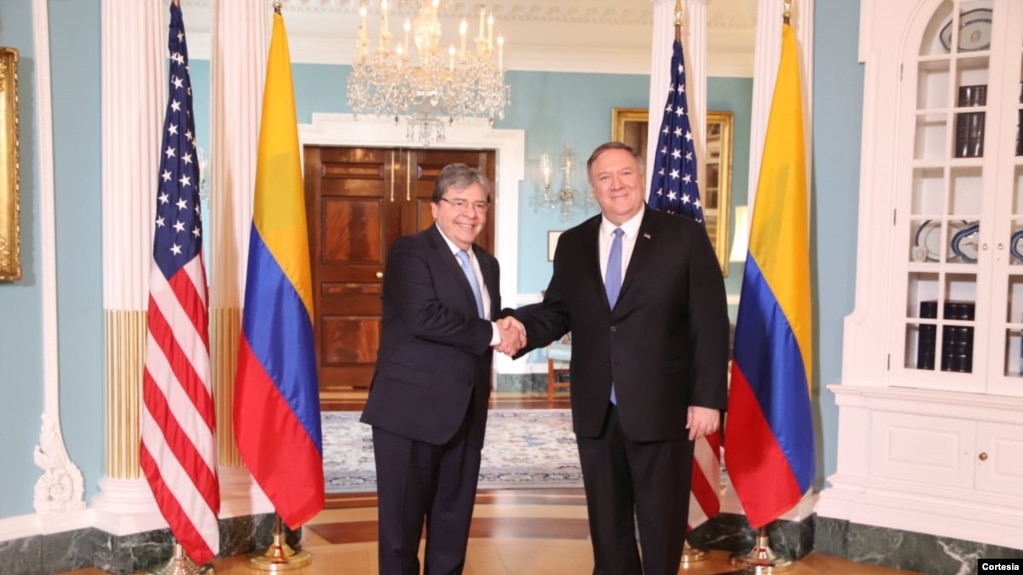El canciller Carlos Holmes Trujillo se reunió con el secretario de Estado de Estados Unidos, Mike Pompeo, con quien discutió temas de la agenda bilateral y regional.