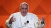 Pope Francis speaks during the closing ceremony for the World Meeting of Families, a Vatican-sponsored conference of more than 18,000 people from around the world in Philadelphia, Saturday, Sept. 26, 2015.