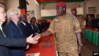 AU Pressures Burkina Faso Military to Transfer Power