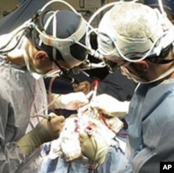 Doctors in the United States operate on the brain of a 2-year-old boy who suffered from epileptic seizures.
