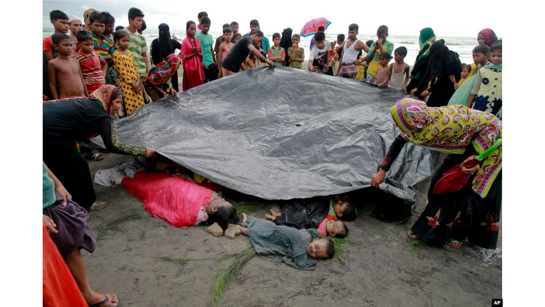 Bangladeshga qochib kelayotgan rohinjalik musulmonlarning kemasi ag'darilib, o'nlab odamlar nobud bo'lgan