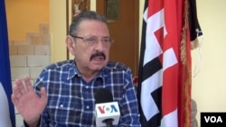 El diputado oficialista Jacinto Suárez habla con la Voz de América sobre las denuncias contra el presidente Daniel Ortega. Octubre 8, 2018.