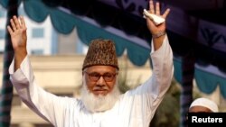 Moulana Motiur Rahman Nizami, yari arongoye umugambwe witwa Jamaat-e-Islami, muri Bangladesh