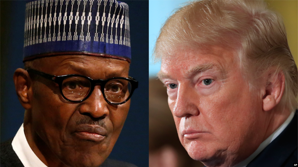 Presiden Trump Jamu Presiden Nigeria Hari Senin