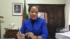 Helena Kida, ministra da Justiça, Assuntos Constitucionais e Religiosos, Moçambique. Abril, 2020