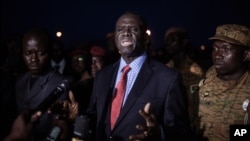 Michel Kafando, président de la transition au Burkina Faso
