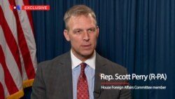 美国共和党籍联邦参议员佩里Scott Perry （美国之音图片）