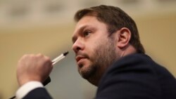 Rep. Ruben Gallego, D-Ariz., asks a question during a House Natural Resources Committee hearing on June 1, 2020 at Lafayette Square in Washington.