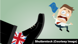 Britain's vote to exit EU cartoon