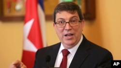 Министр иностранных дел Кубы Бруно Родригес