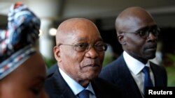 Le président sud-africain Jacob Zuma, 3 mai 2017.