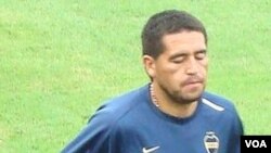 Juan Riquelme kembali ke lapangan setelah absen enam bulan karena harus menjalani operasi lutut.