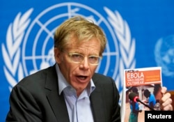 FILE: Bruce Aylward, World Health Organization's assistant director general