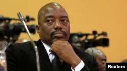 FILE - DRC President Joseph Kabila has ruled Congo since his father's assassination in 2001, and he won disputed elections in 2006 and 2011.