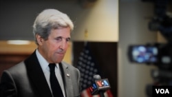 Secretary of State John Kerry interviews with VOA Thai.