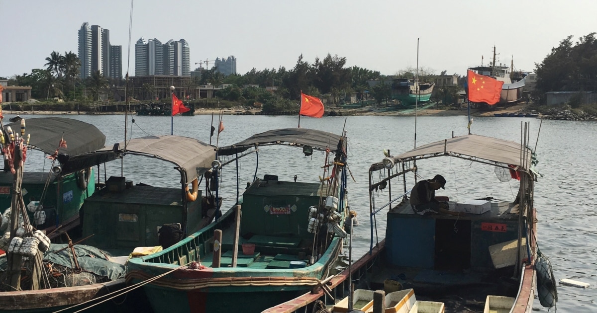 数千艘中国渔船在台湾附近列阵集结,美议员:中共灰色地带策略的一部分