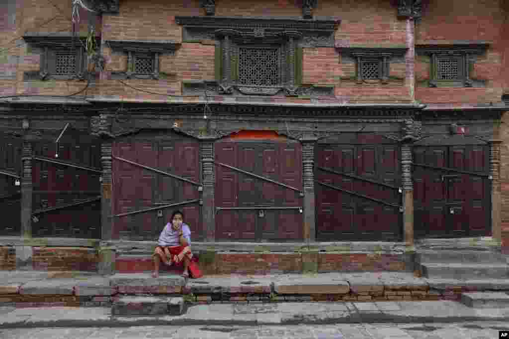 Nepal&nbsp;ႏိုင္ငံ Kathmandu ၿမိဳ႕က&nbsp;ျမင္ကြင္း။ (ၾသဂုတ္ ၂၅၊ ၂၀၂၀)