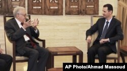 Лахдар Брахими встретился с Башаром Асадом 
