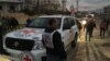 救援車隊進入被圍困的敘利亞城鎮