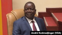 Le Premier ministre du Tchad, Pahimi Padacke, à N'Djemena, Tchad, 17 novembre 2016. (VOA/André Kodmadjingar)