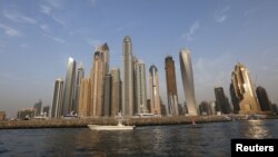 A general view of Dubai Marina, in Dubai, United Arab Emirates, May 23, 2015.