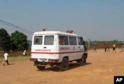 A única ambulância que serve o Hospital de Malanje