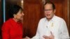 大图说明：美国商务部长普利茨克在马尼拉的总统府拜访菲律宾总统阿基诺。（2014年6月4日）