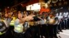 홍콩 시위대-경찰 또 충돌