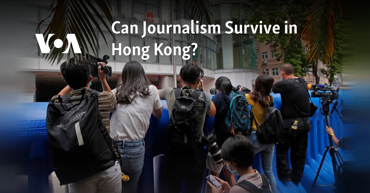 Can Journalism Survive In Hong Kong?